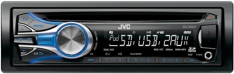 Автомагнитола JVC KD-SD637. Обзоры, Инструкции, Ссылки: JVC KD-SD637