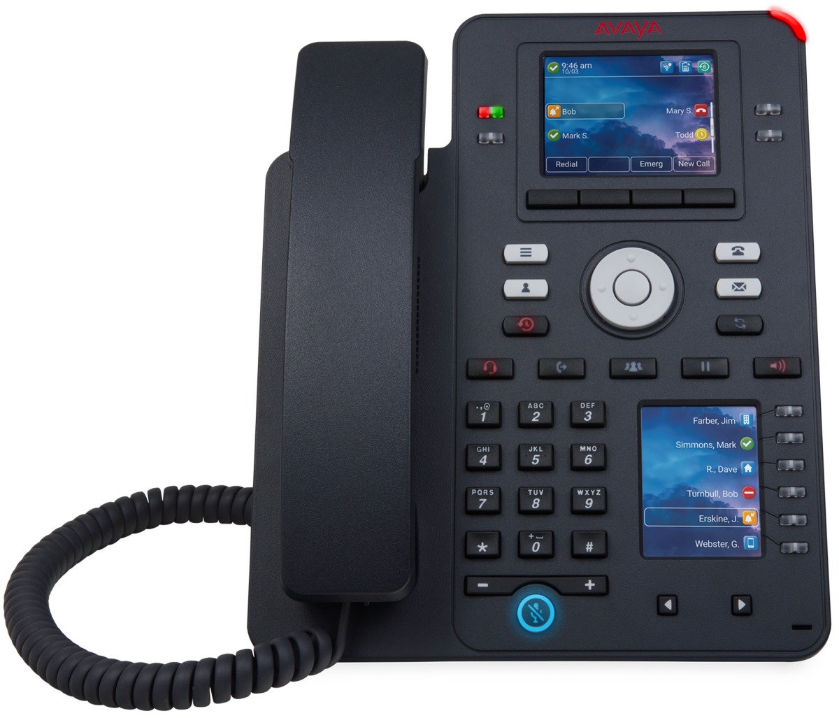 IP-телефон AVAYA J159. Обзоры, инструкции, ссылки: AVAYA J159