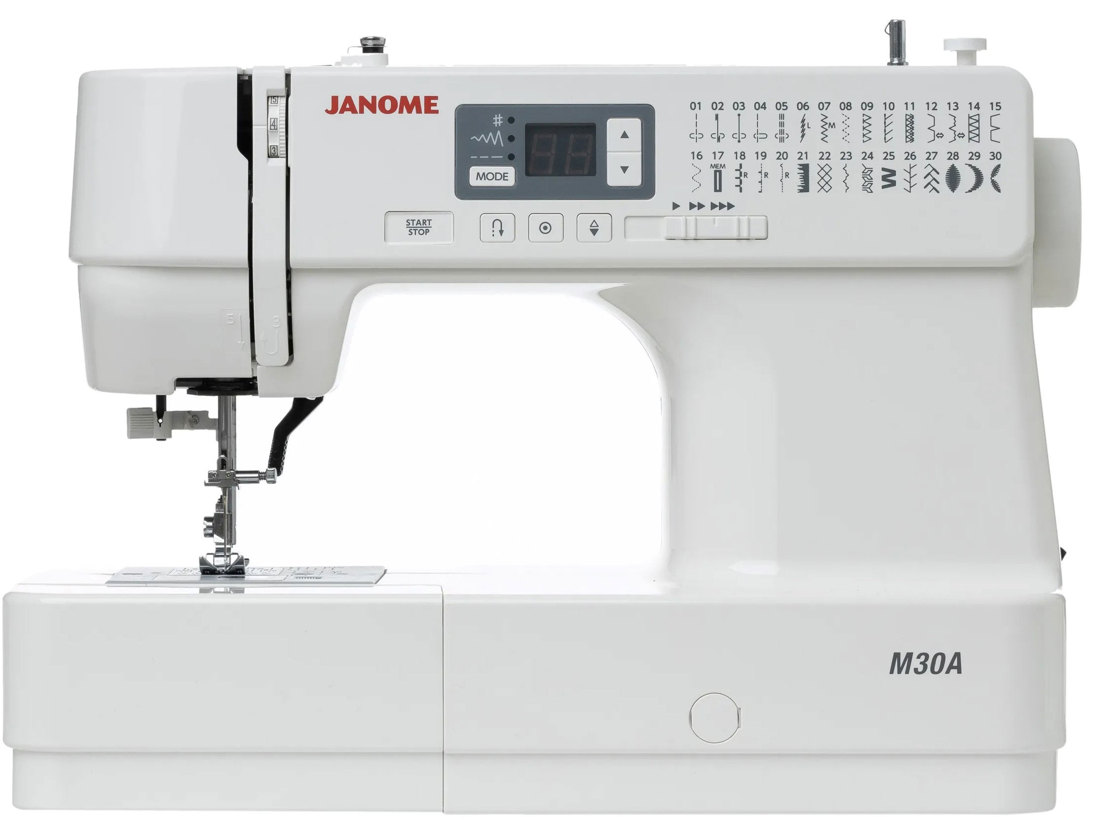 Швейная машина / оверлок Janome M30A. Обзоры, инструкции, ссылки: Janome  M30A