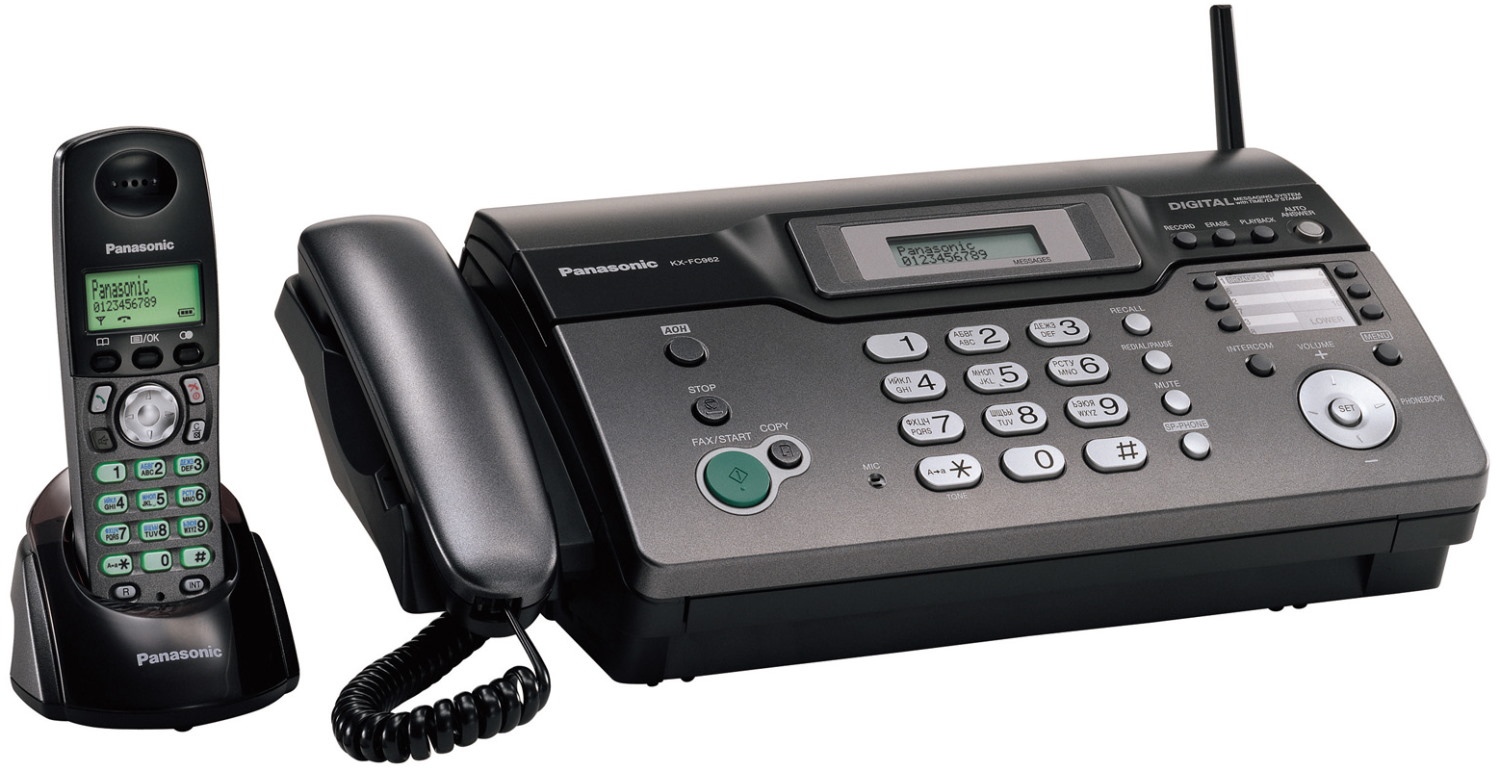 Факс Panasonic KX-FC962. Вопросы и ответы о Panasonic KX-FC962