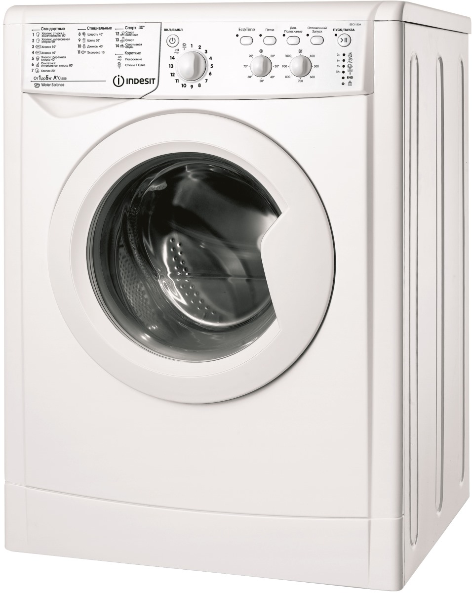 Стиральная машина Indesit ESC 1150A. Вопросы и ответы о Indesit ESC 1150A